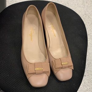 Salvatore Ferragamo leather Vara Bow Pumps